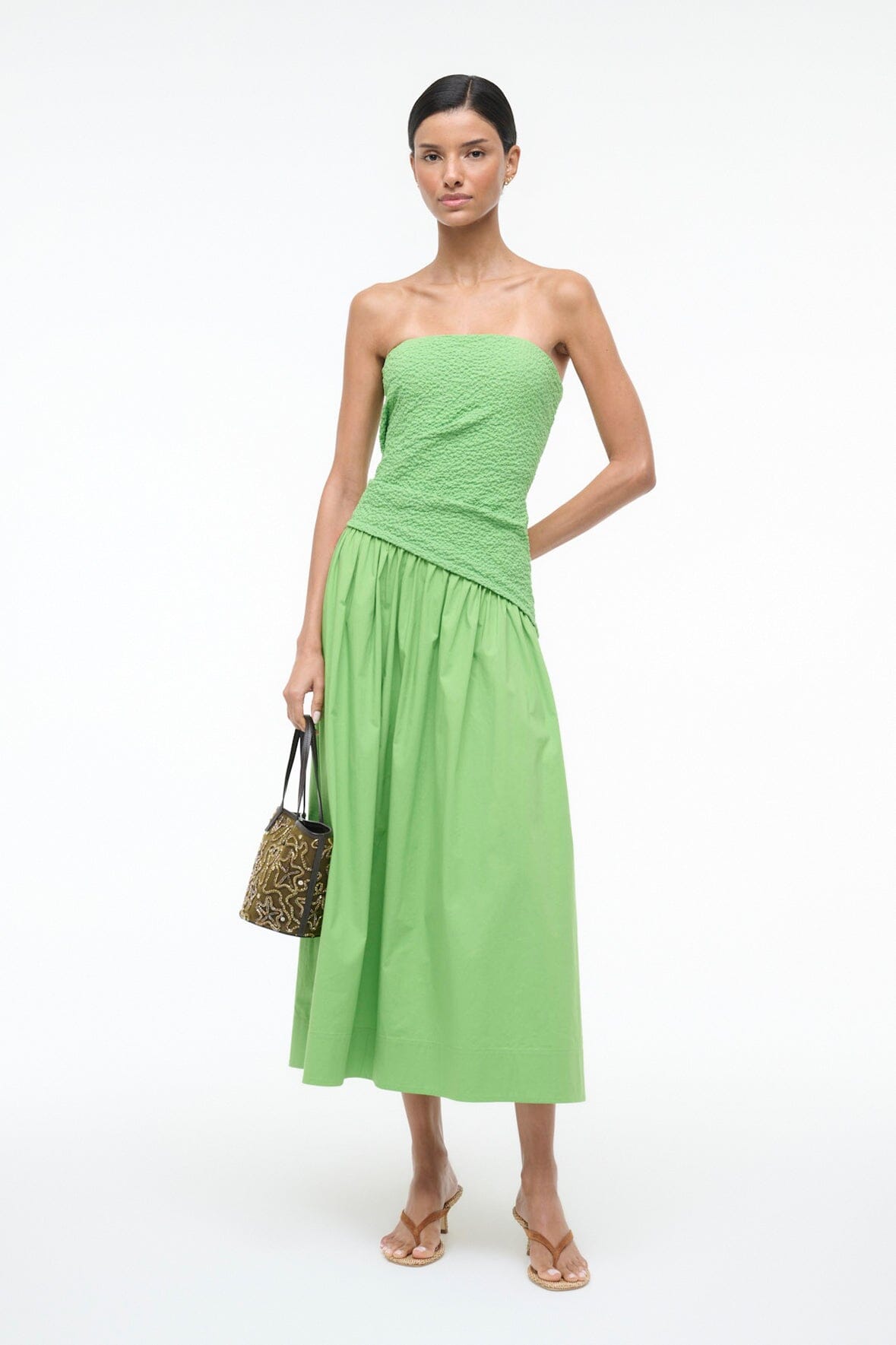 STAUD | Nia Dress Sprout