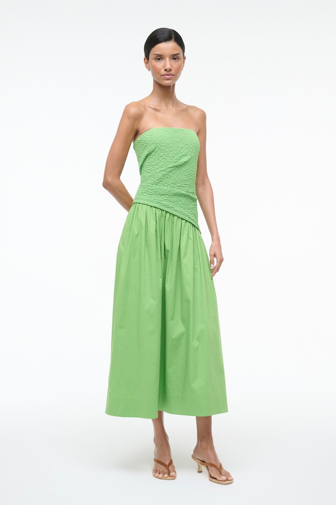 STAUD | Nia Dress Sprout