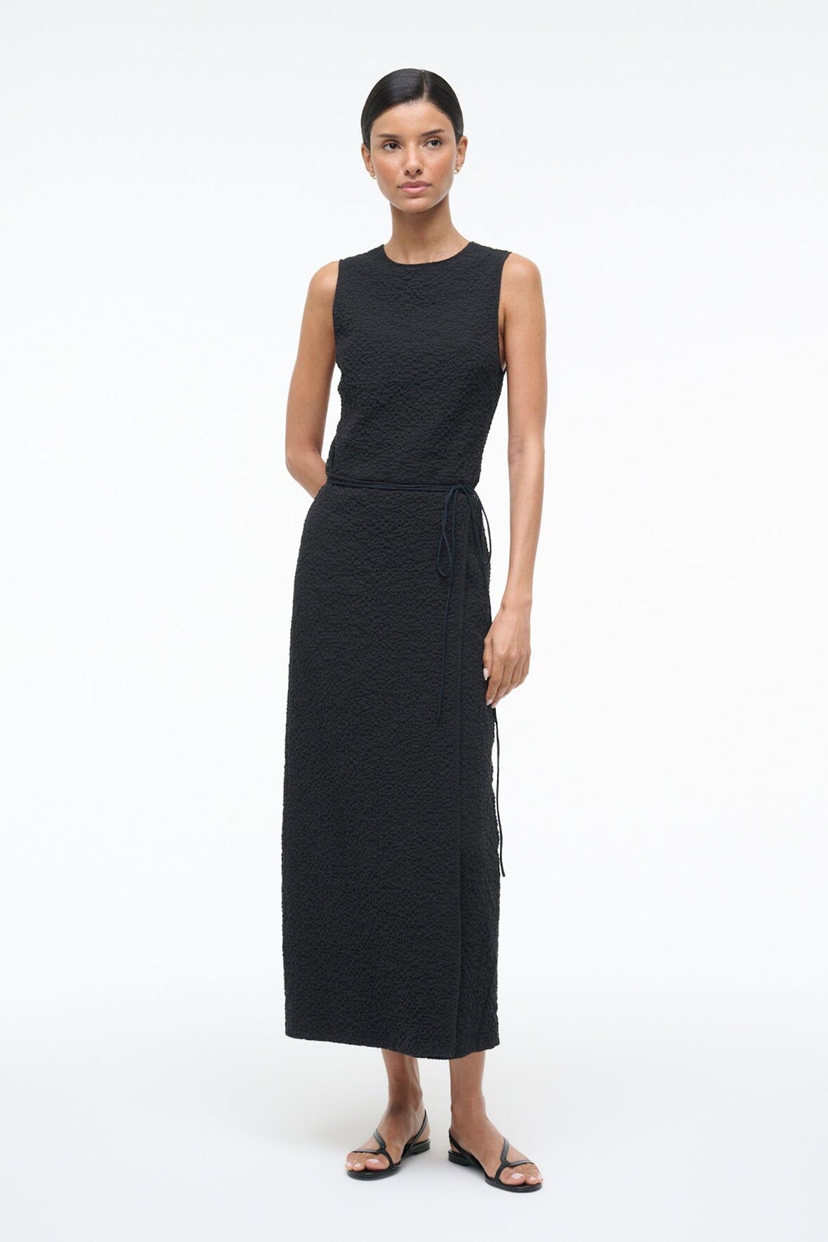 STAUD | Nema Dress Black