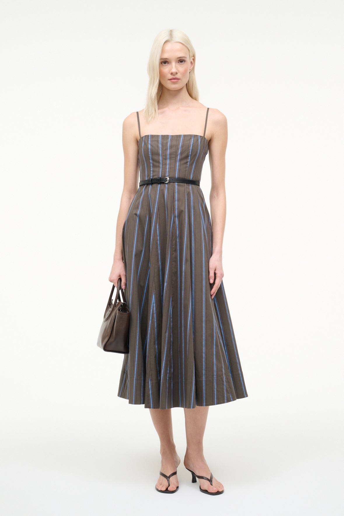 STAUD | Wylie Dress Huntington Stripe