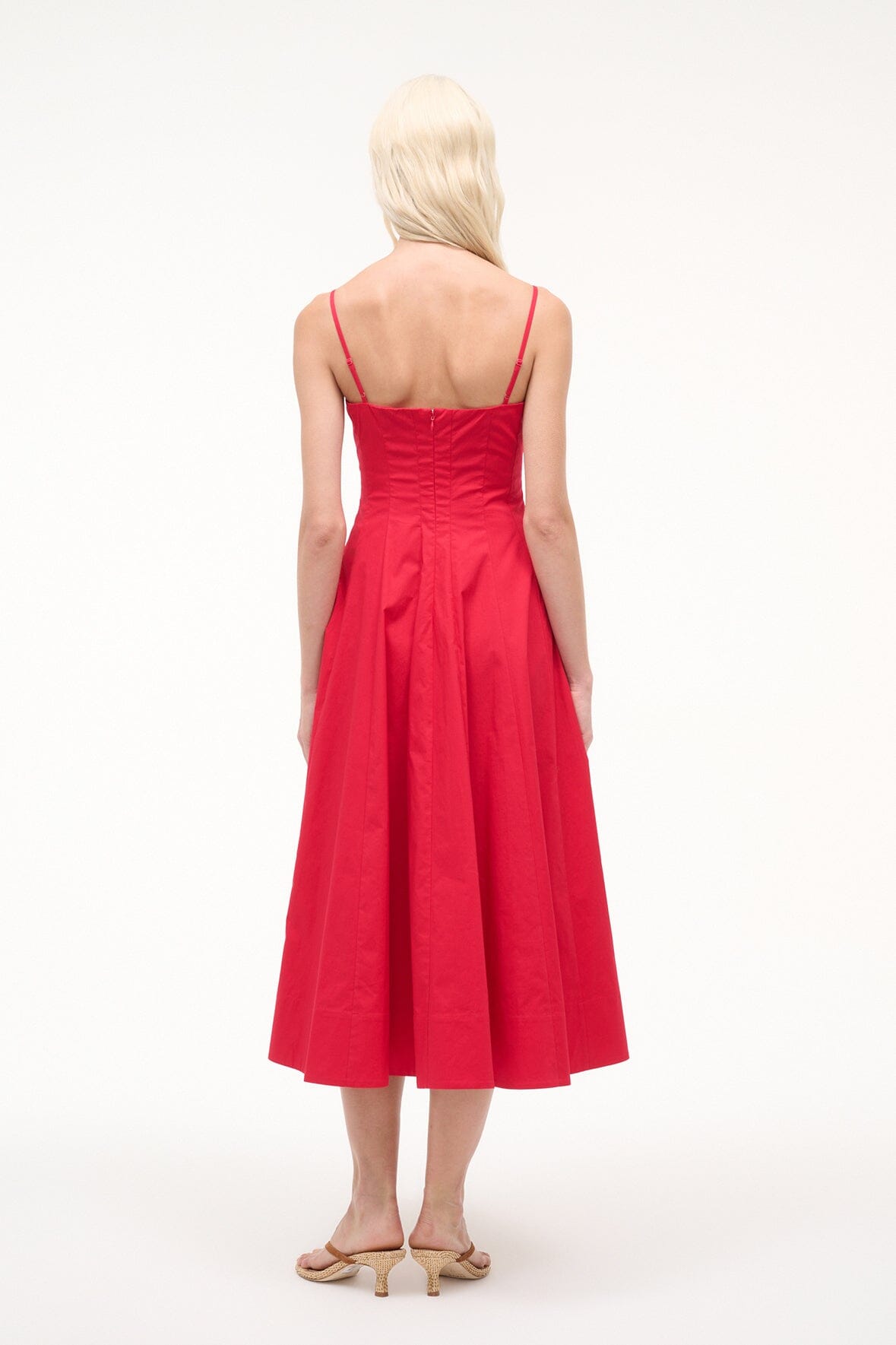 STAUD | Wylie Dress Cherry