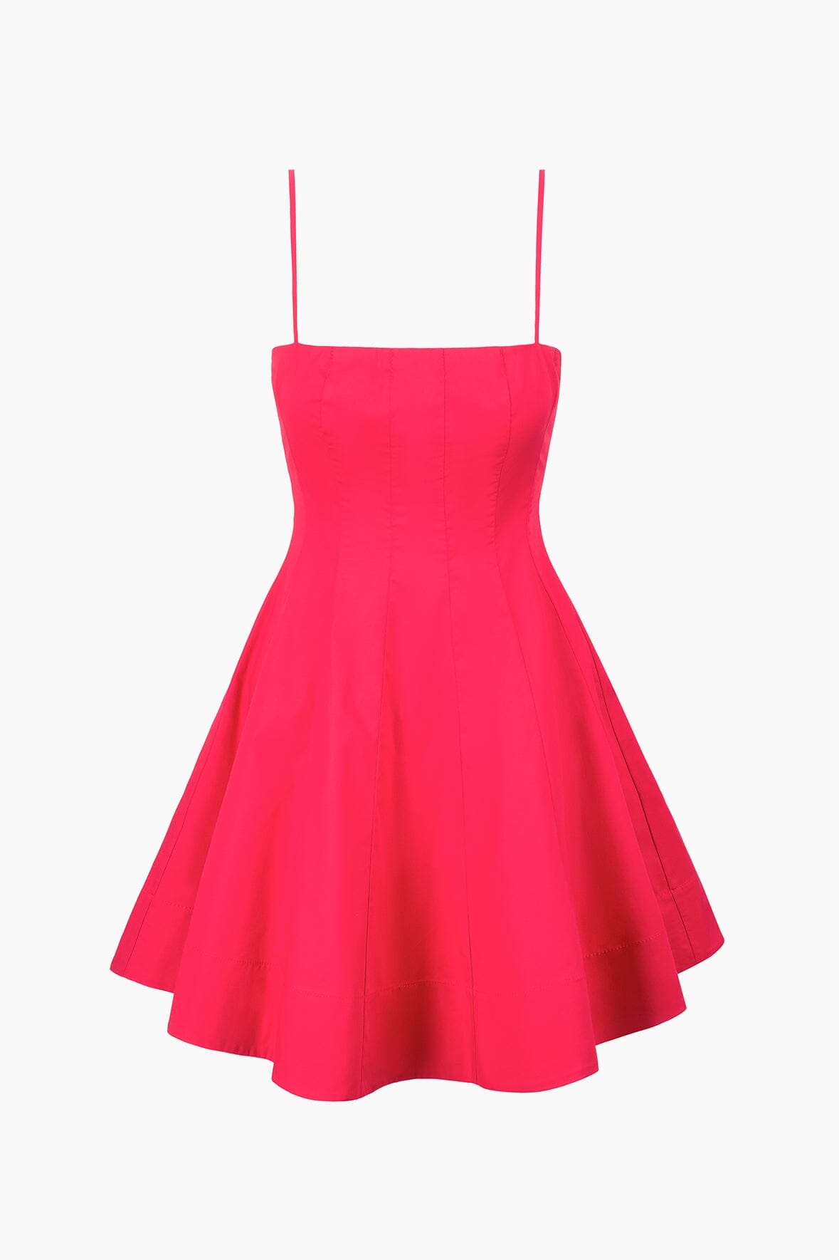 STAUD | Wylie Mini Dress Cherry