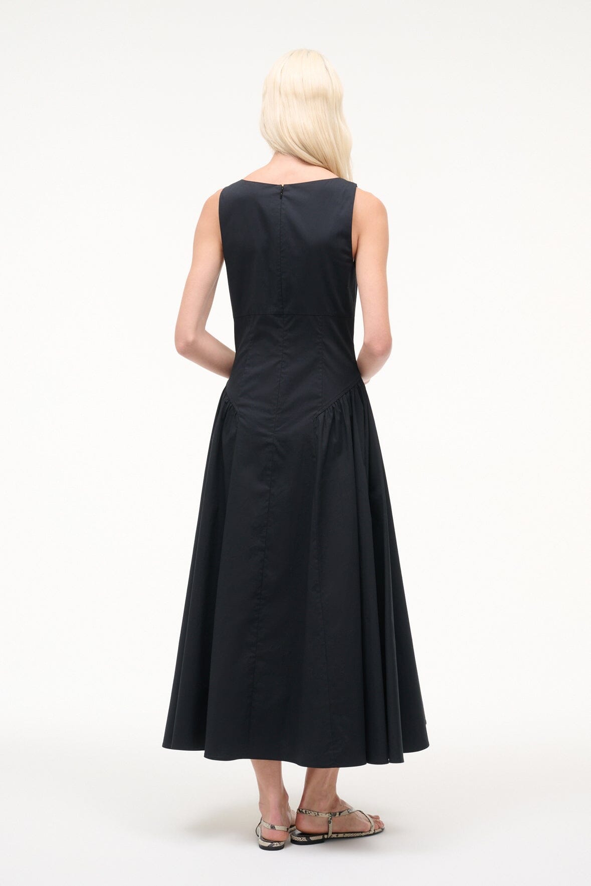 STAUD | Gwen Dress Black