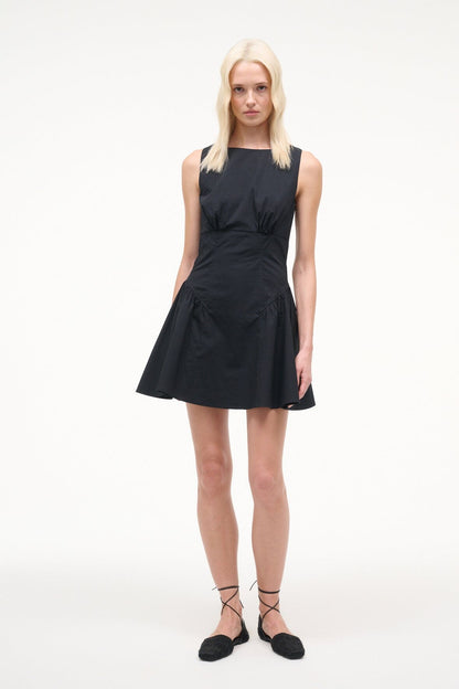 STAUD | Gwen Mini Dress Black