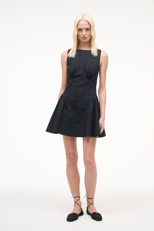 STAUD | Gwen Mini Dress Black