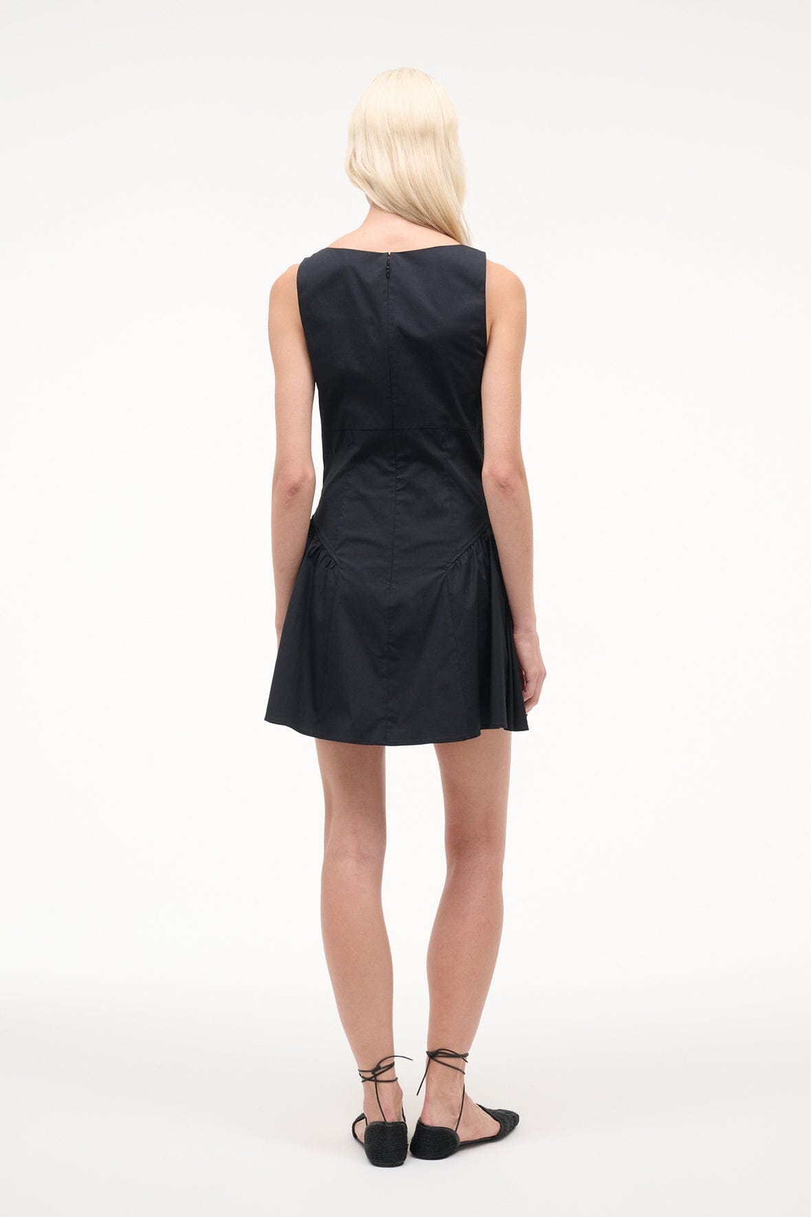 STAUD | Gwen Mini Dress Black
