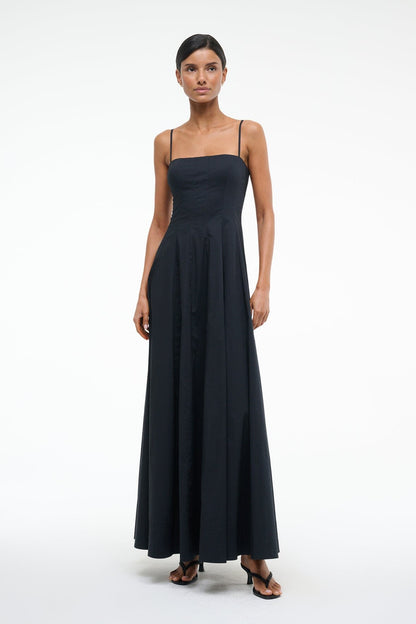 STAUD | Wylie Maxi Dress Black