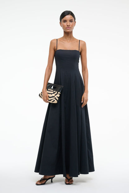 STAUD | Wylie Maxi Dress Black