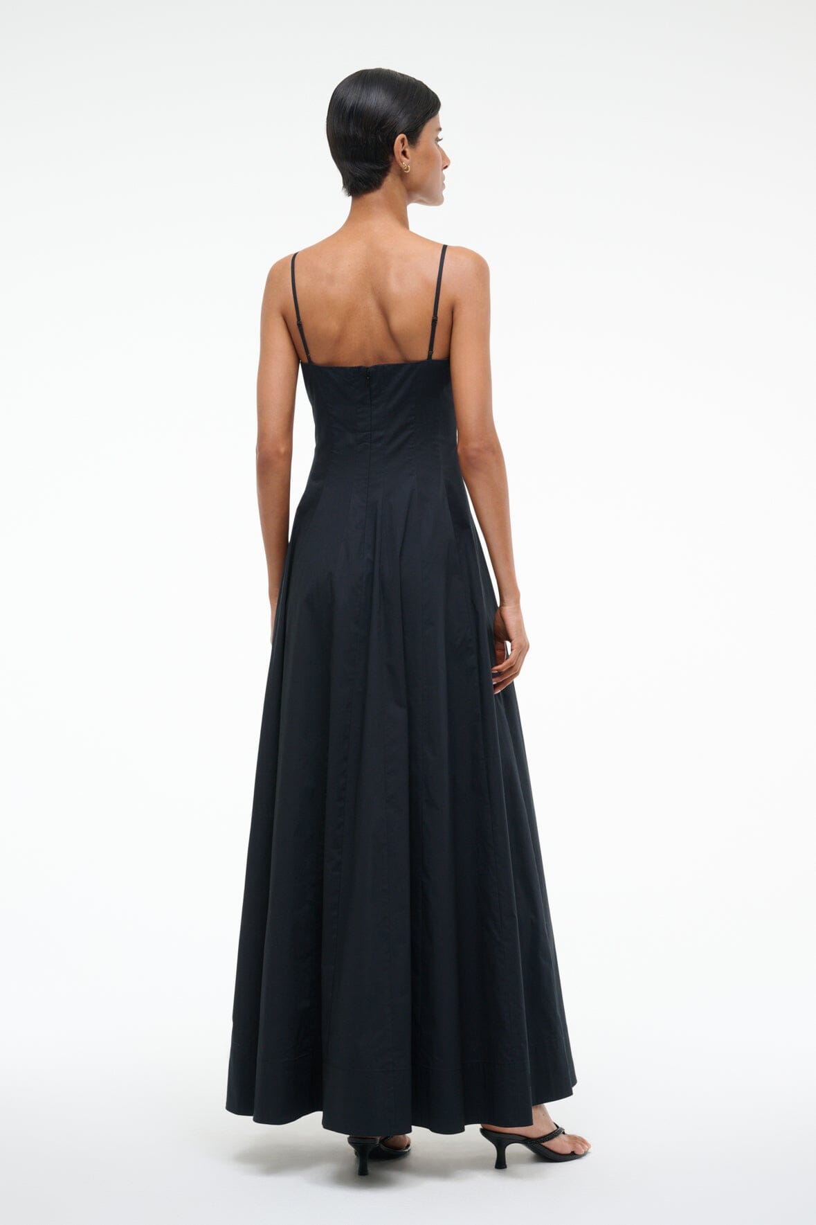 STAUD | Wylie Maxi Dress Black