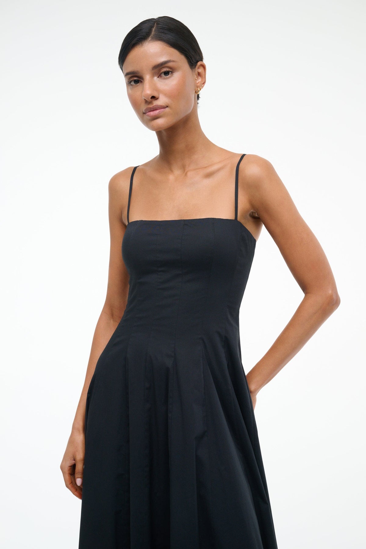 STAUD | Wylie Maxi Dress Black