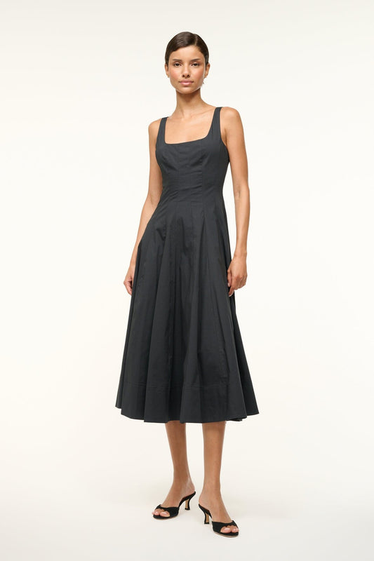 STAUD | - Wells Dress Black