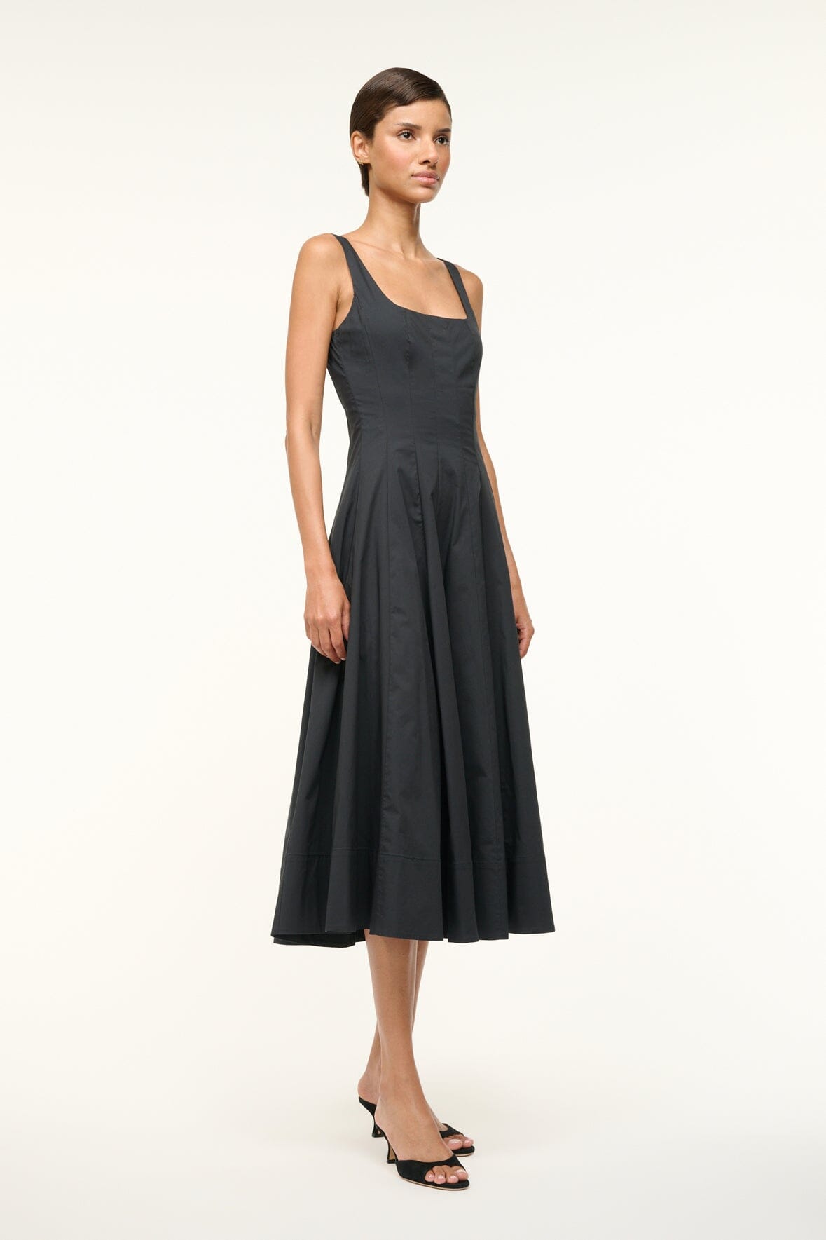 STAUD | - Wells Dress Black