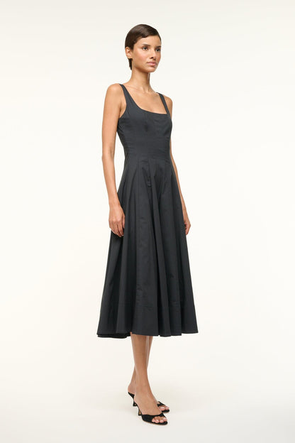 STAUD | - Wells Dress Black