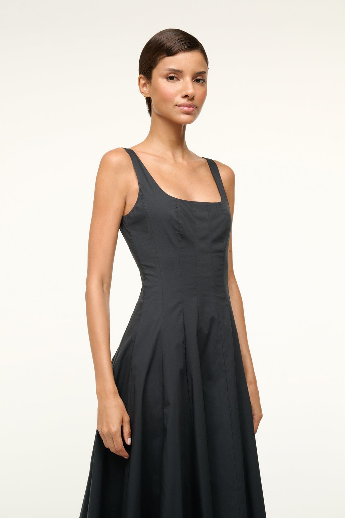 STAUD | - Wells Dress Black