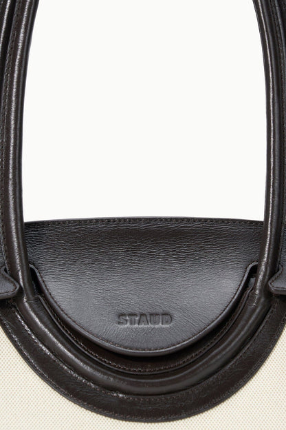 STAUD | Maude Shoulder Bag Natural Espresso