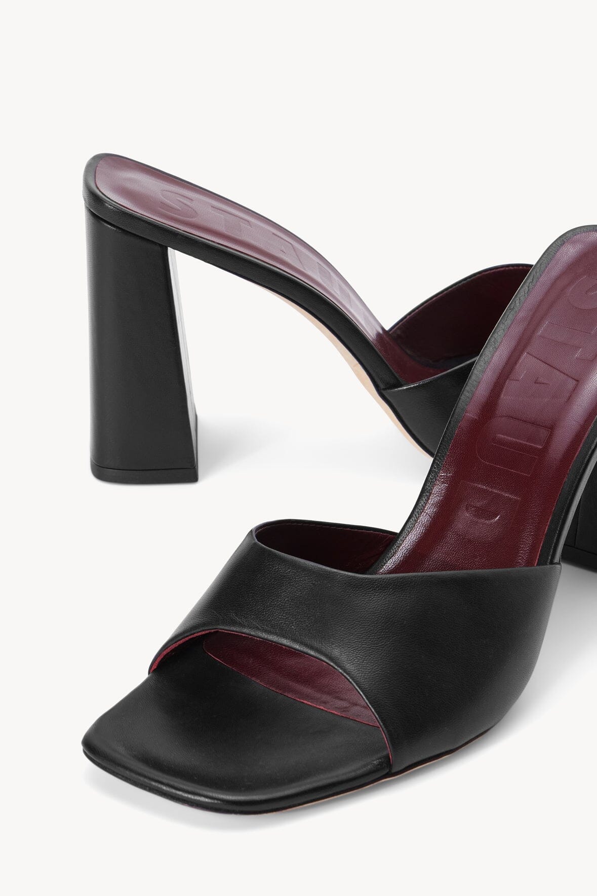 STAUD | Sloane Heel Black