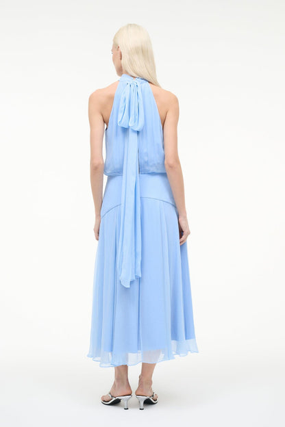 STAUD | Camryn Dress Clear Blue