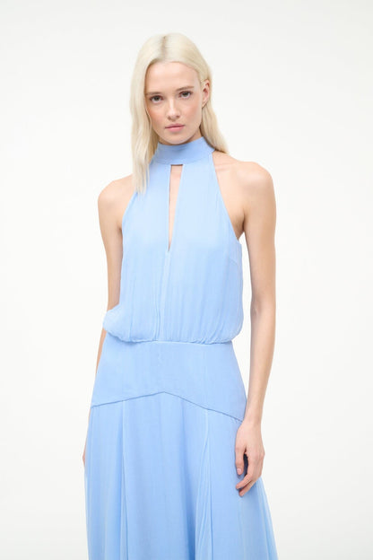 STAUD | Camryn Dress Clear Blue
