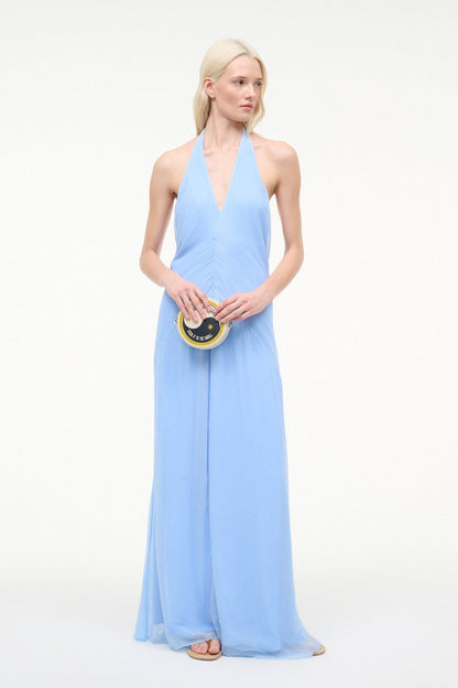 STAUD | Luma Dress Clear Blue