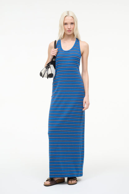 STAUD | Encino Dress Echo Stripe