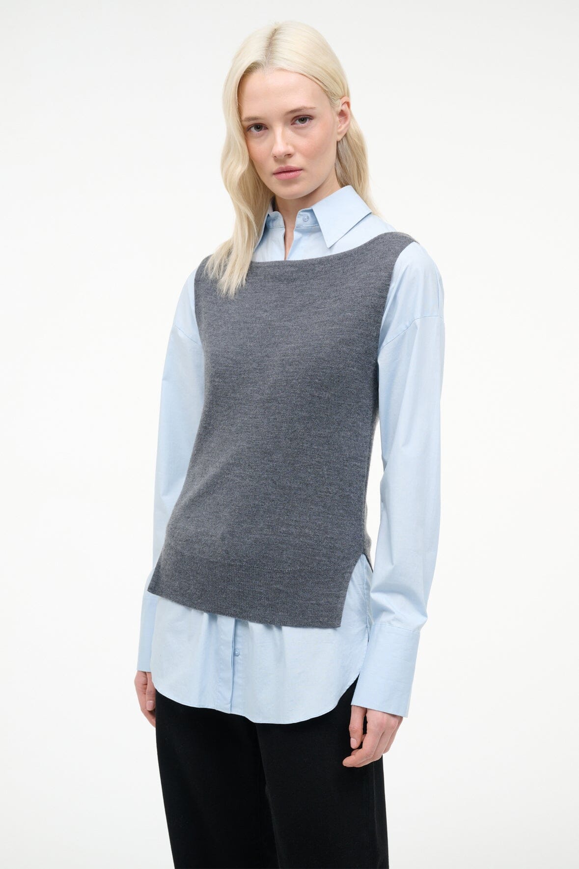 STAUD | Damian Top Charcoal Glacier