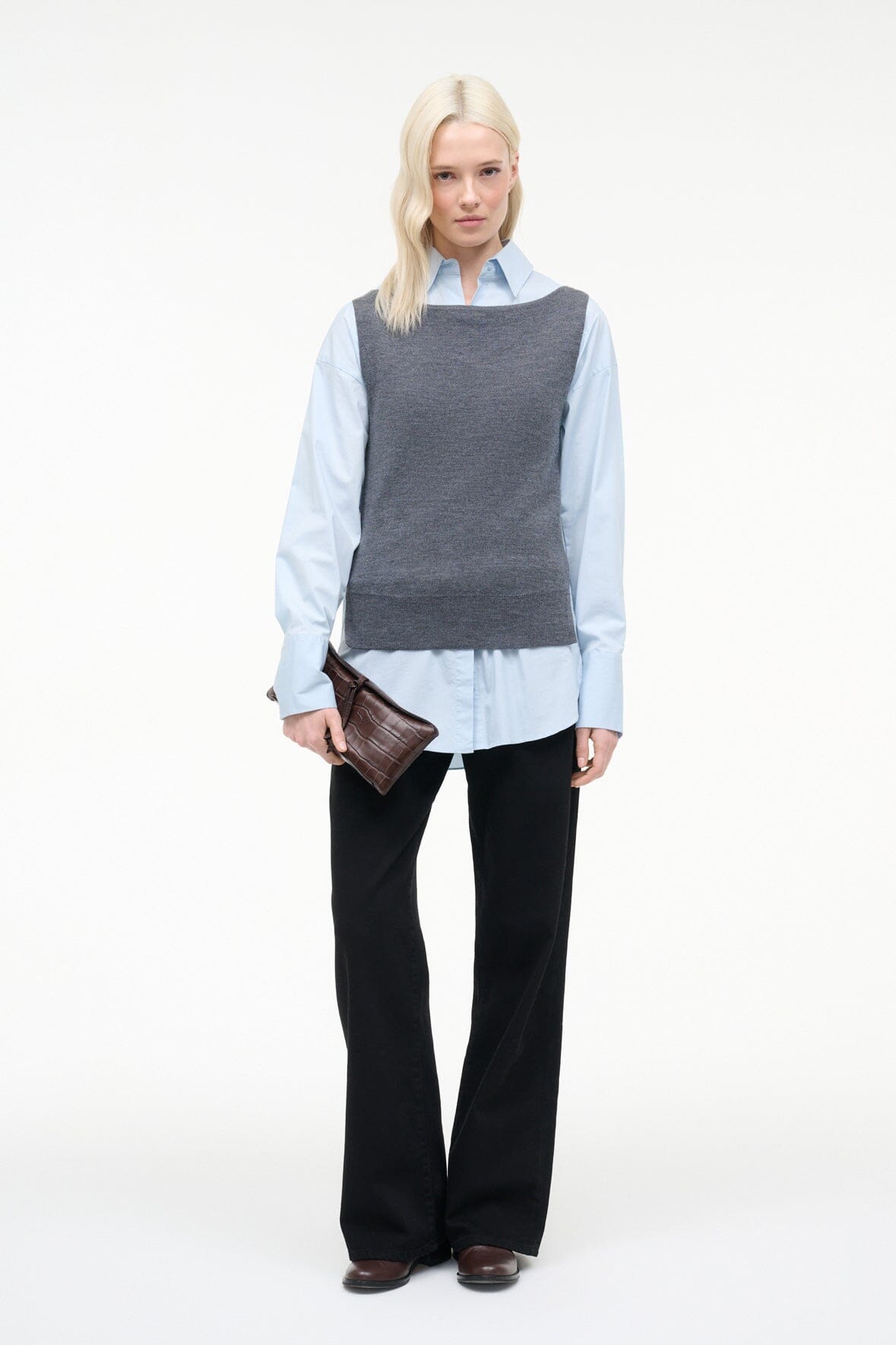 STAUD | Damian Top Charcoal Glacier