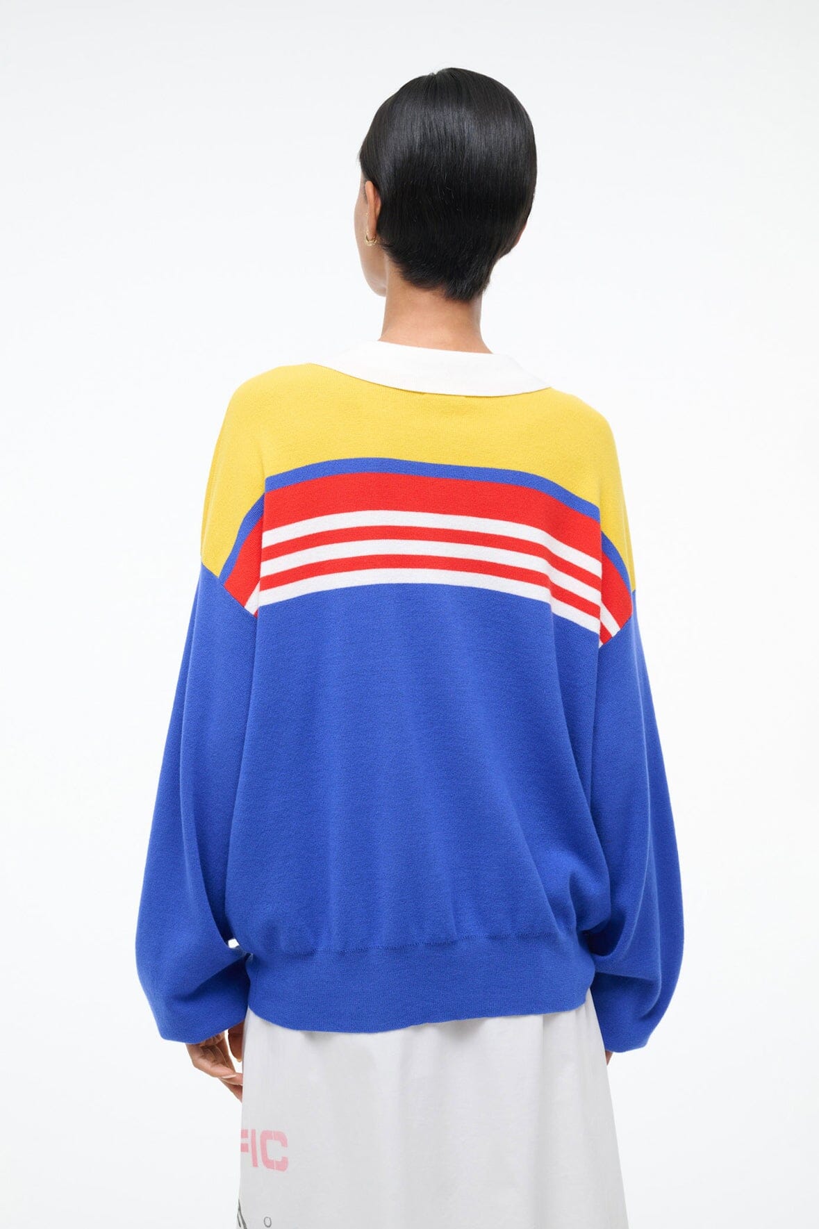 STAUD | Sail Top Royal Multi Stripe