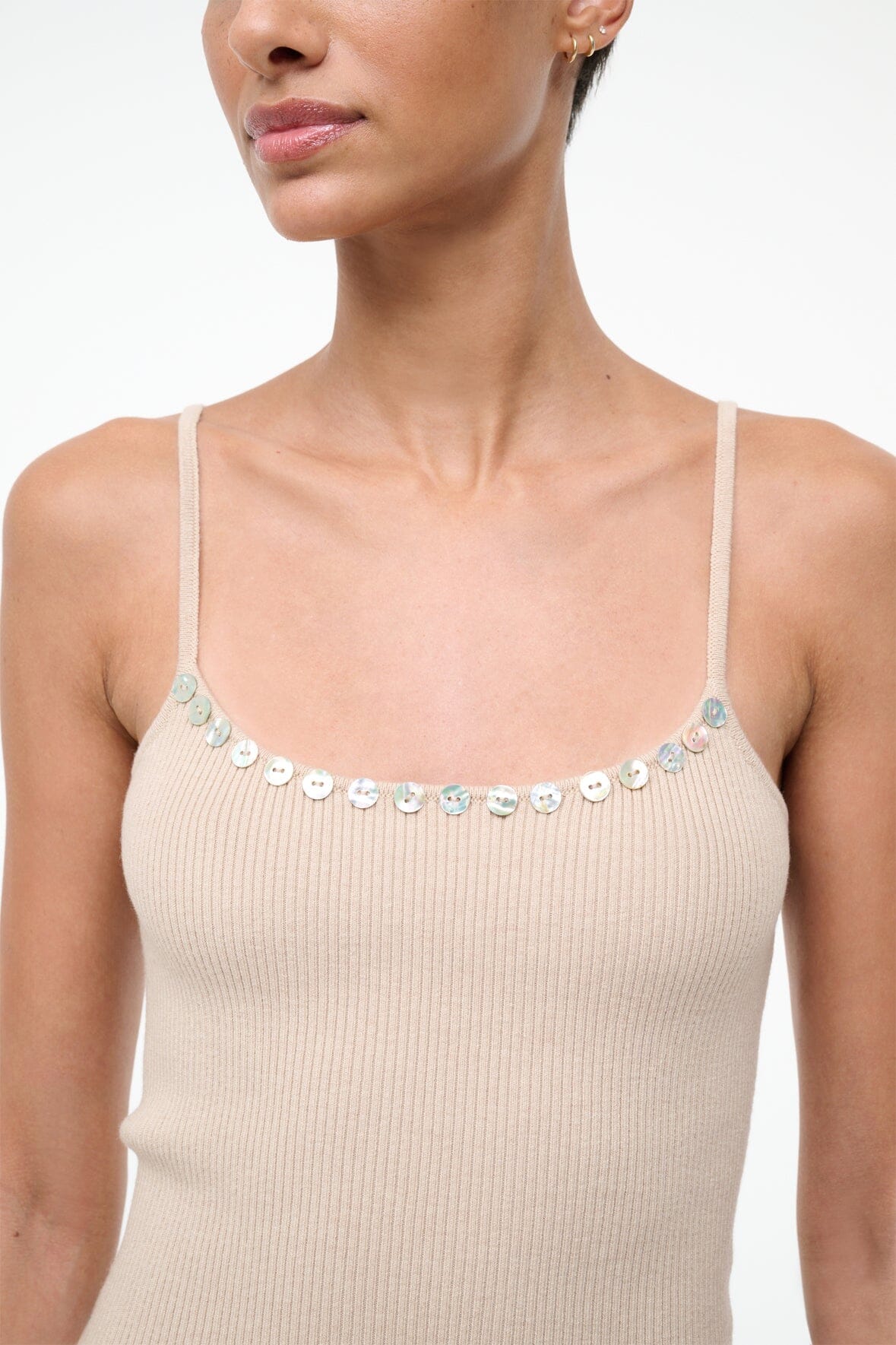 STAUD | Soleil Tank Fawn