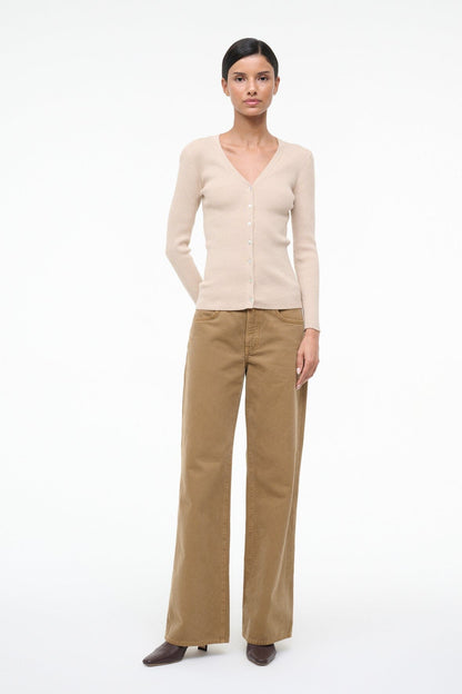STAUD | Cargo Sweater Fawn