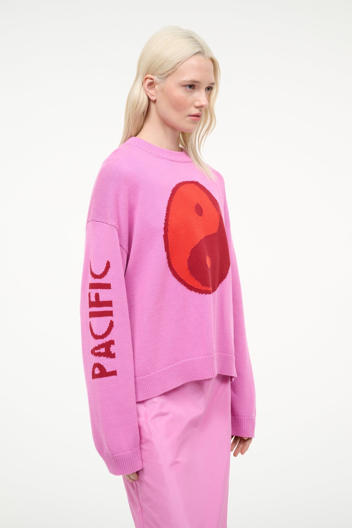 STAUD | Giada Sweater Orchid