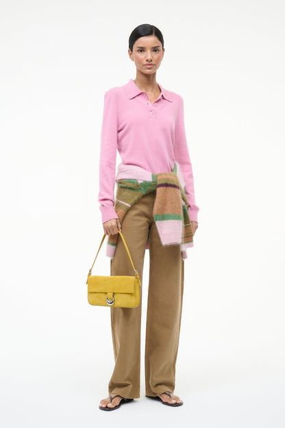 STAUD | Gemma Cashmere Sweater Papaya