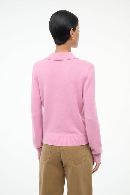 STAUD | Gemma Cashmere Sweater Papaya