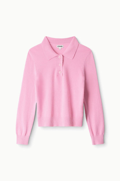 STAUD | Gemma Cashmere Sweater Papaya