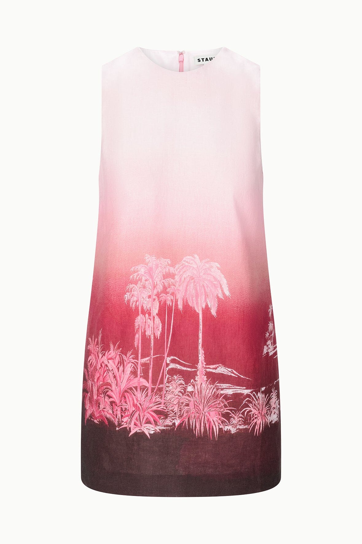 STAUD | Brea Linen Dress California Clouds