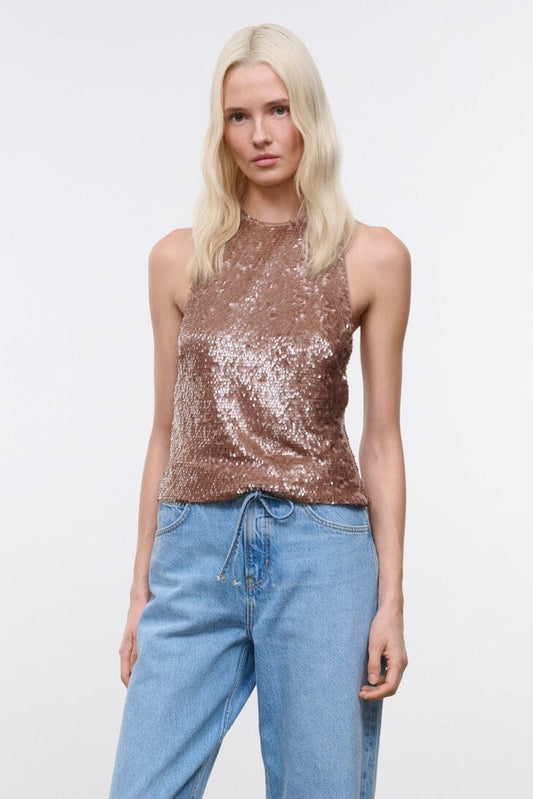 STAUD | Bree Top Flax