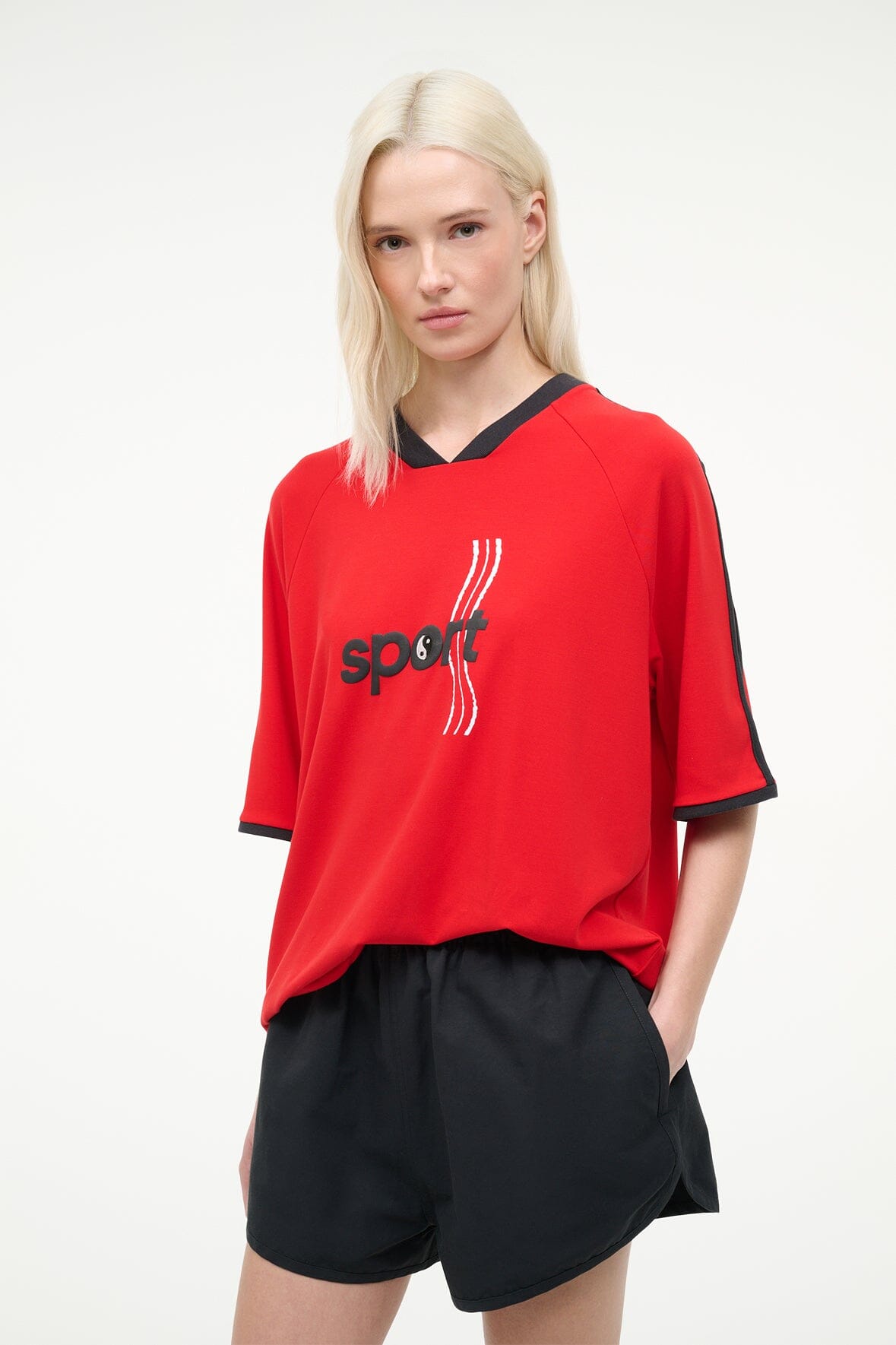 STAUD | Axis Top Cardinal