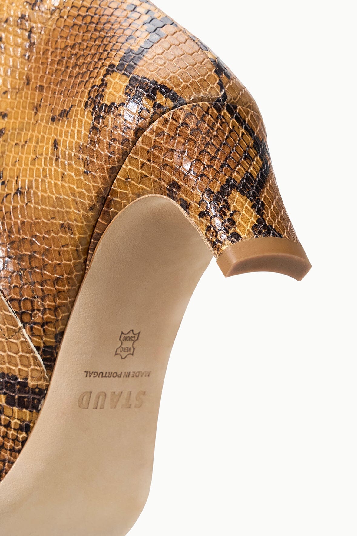 STAUD | Wally Ankle Boot Snake