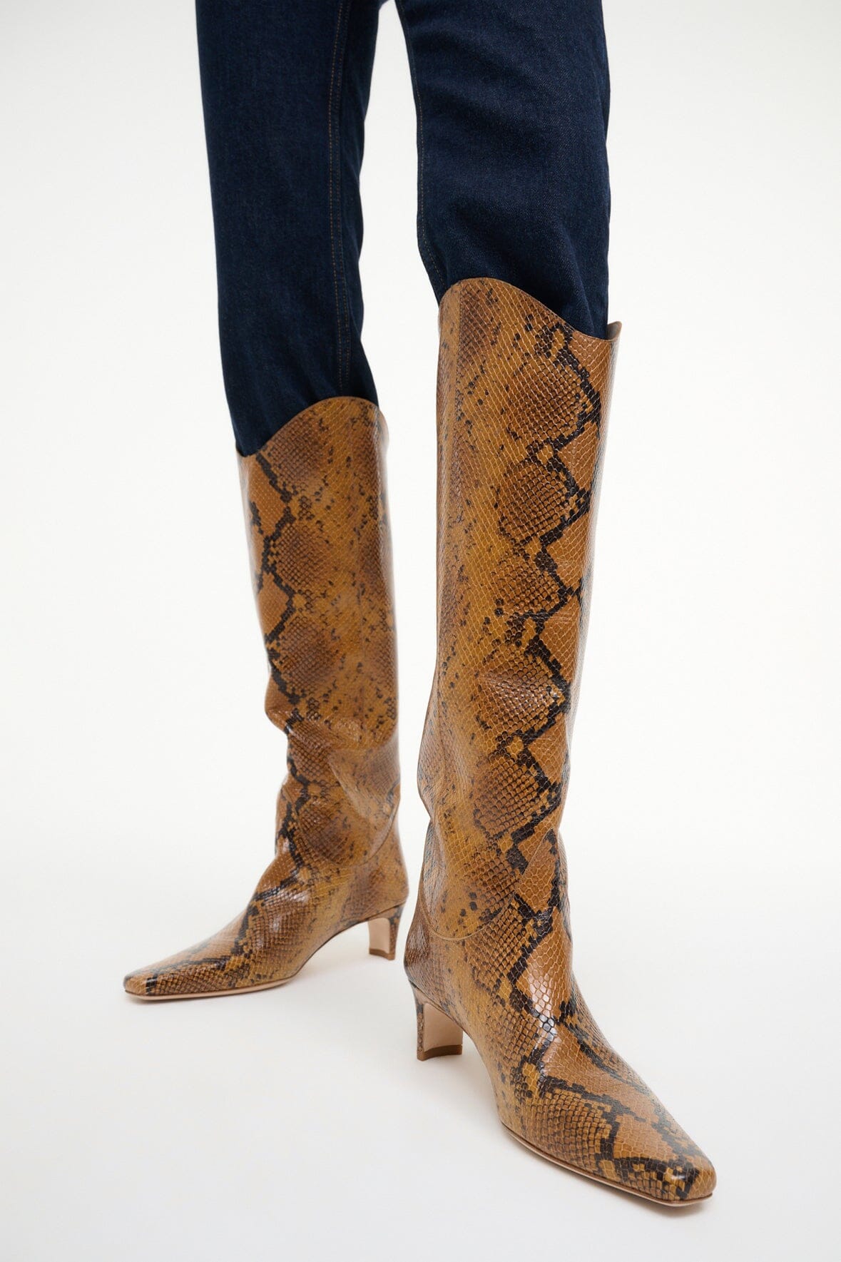 STAUD | Western Wally Boot Snake