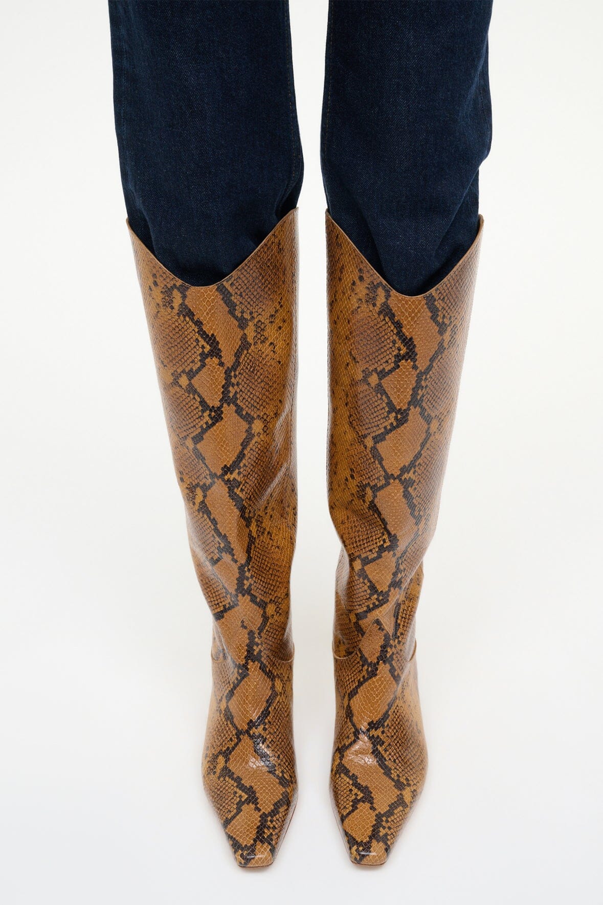 STAUD | Western Wally Boot Snake