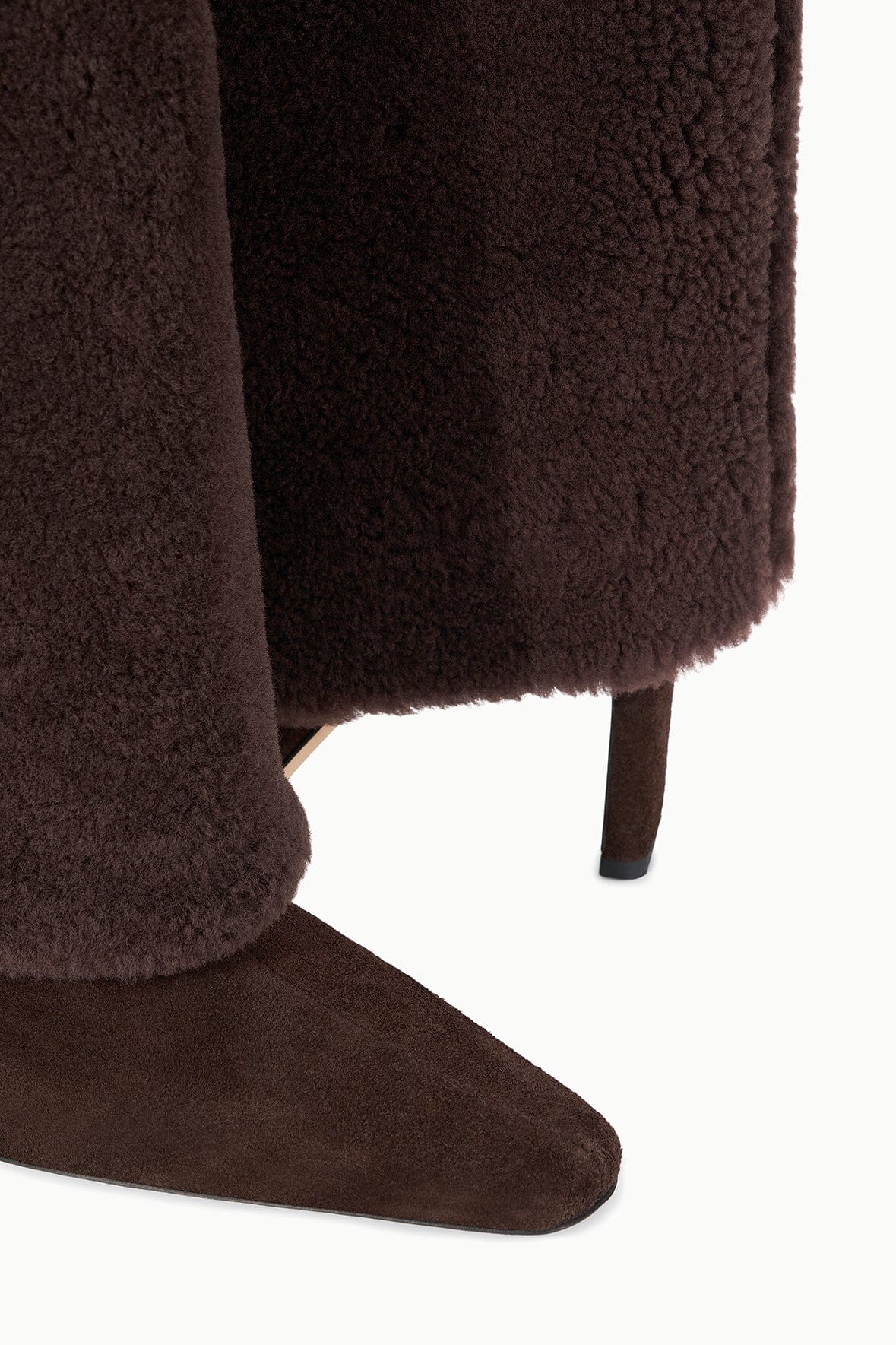 STAUD | Wally Foldover High Heel Boot Espresso