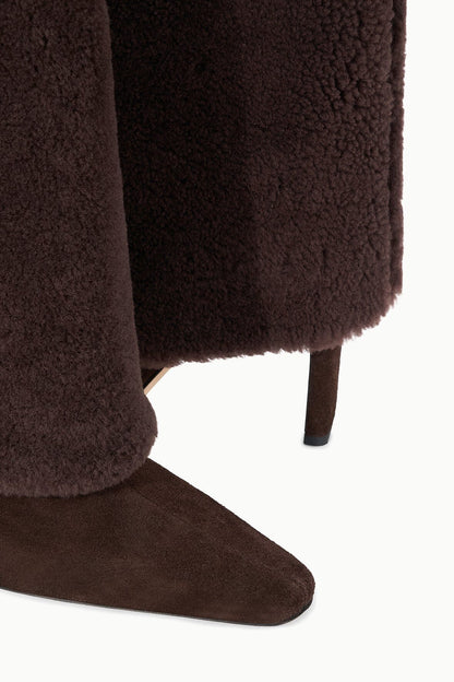 STAUD | Wally Foldover High Heel Boot Espresso