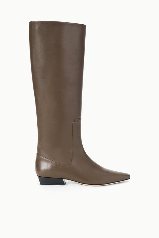 STAUD | Wally Flat Boot Truffle