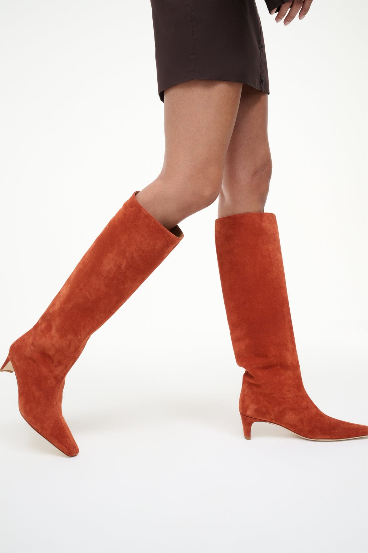 STAUD | Wally Boot Auburn Suede