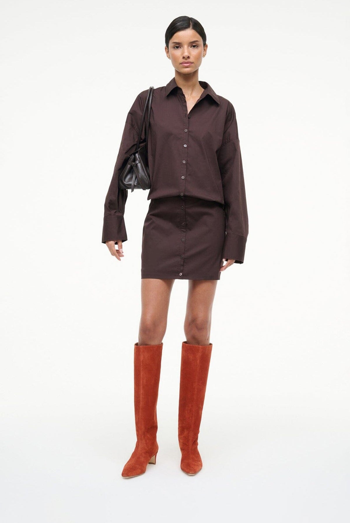 STAUD | Wally Boot Auburn Suede