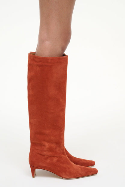 STAUD | Wally Boot Auburn Suede