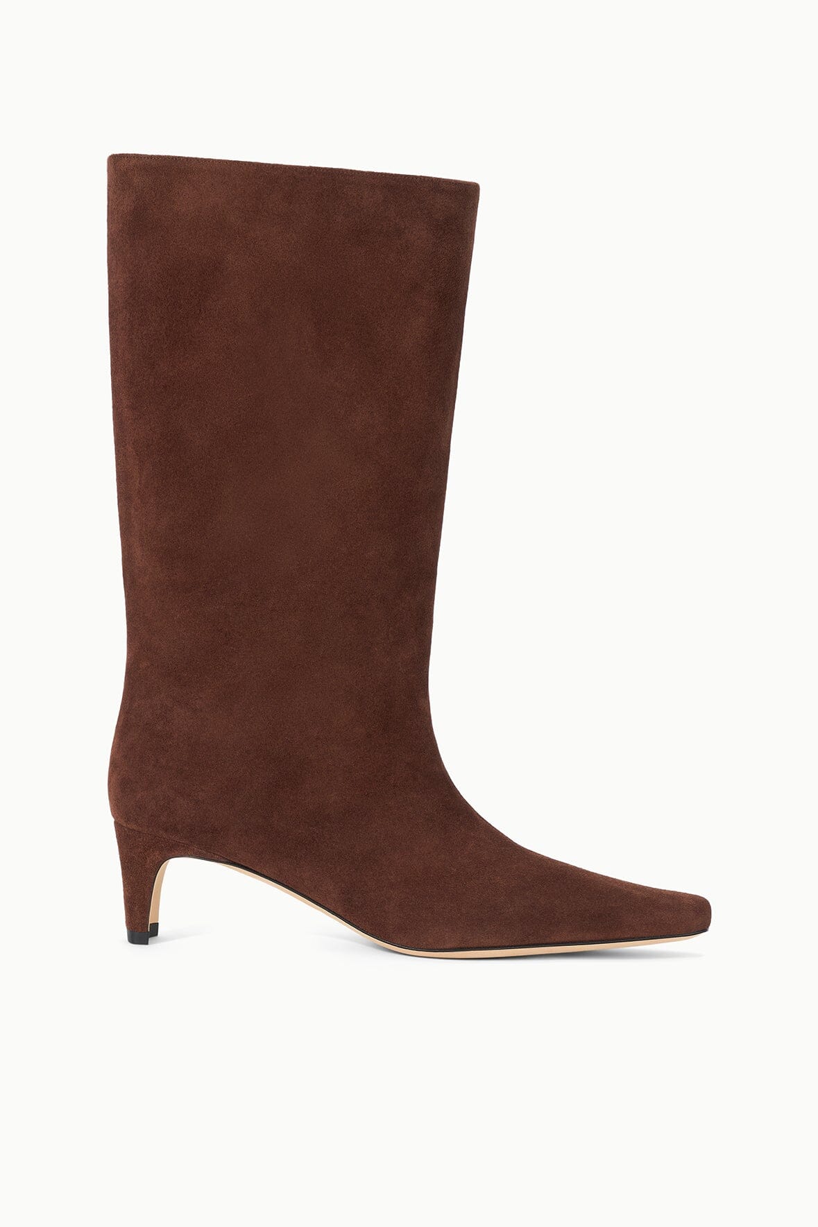 STAUD | Midcalf Wally Boot Mahogany