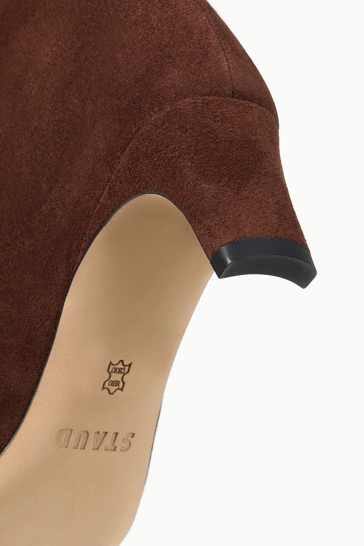 STAUD | Midcalf Wally Boot Mahogany