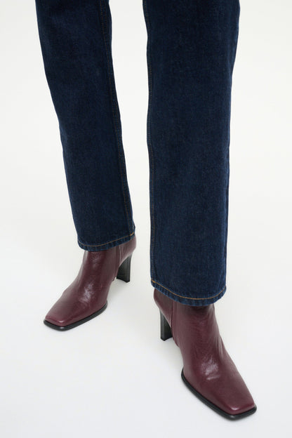 STAUD | Hendrix Ankle Boot Syrah