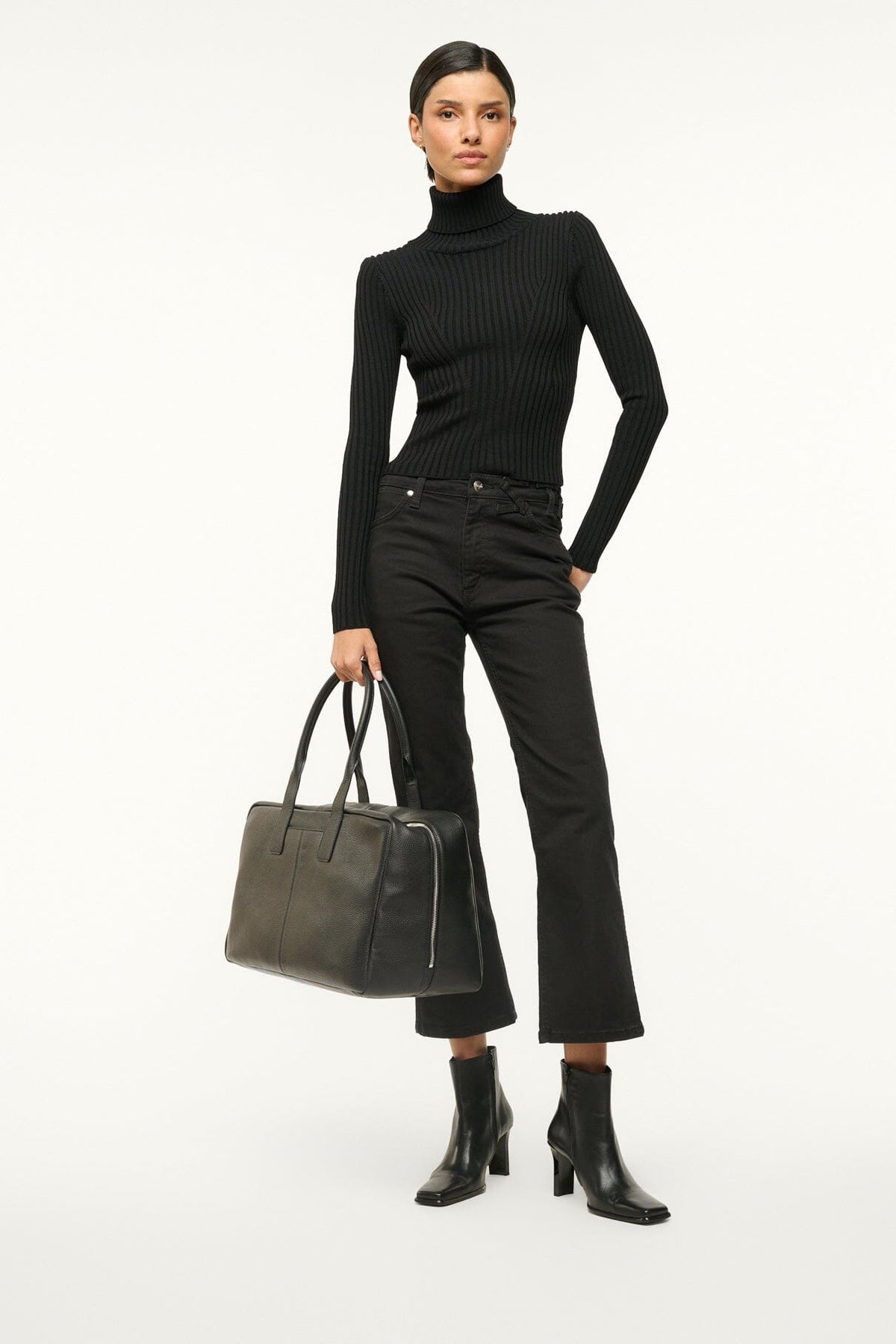 STAUD | Hendrix Ankle Boot Black