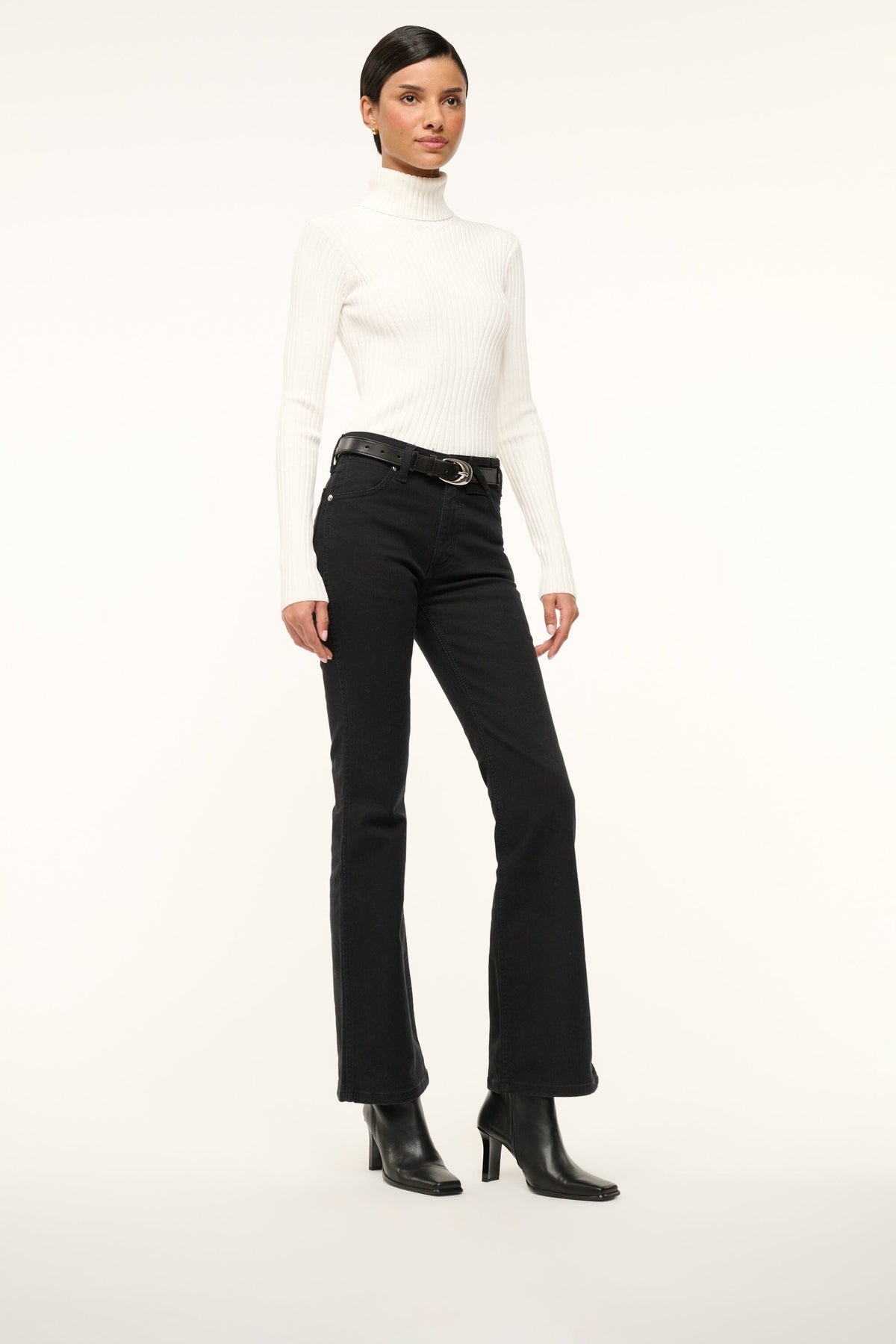 STAUD | Hendrix Ankle Boot Black